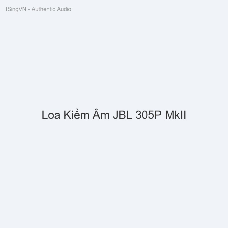 Loa Kiểm Âm JBL 305P MkII